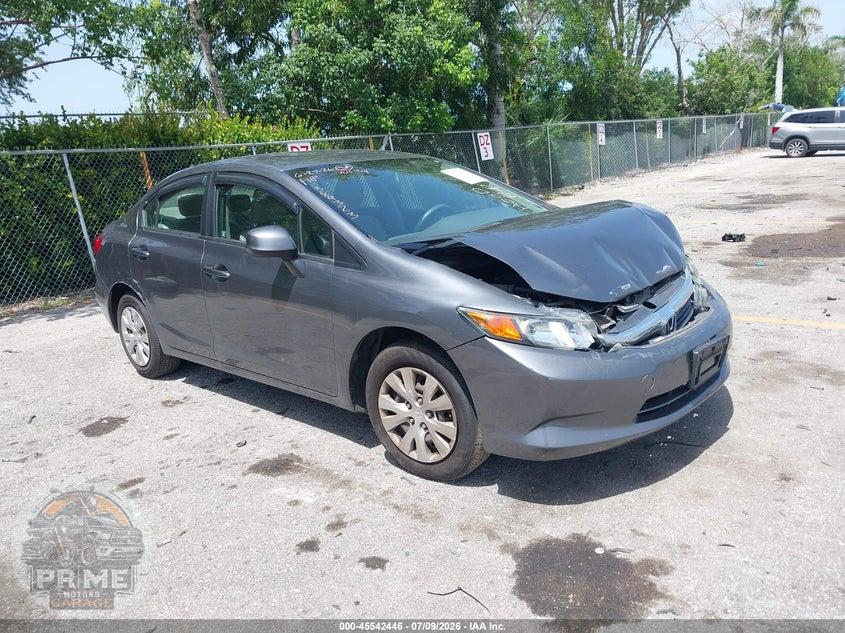 2012 HONDA CIVIC LX — фото 1