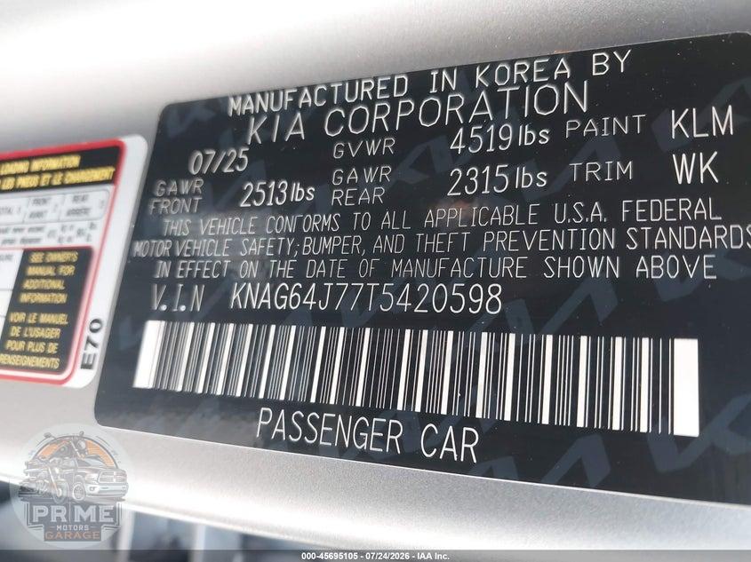 2026 KIA K5 GT-LINE AWD — фото 9