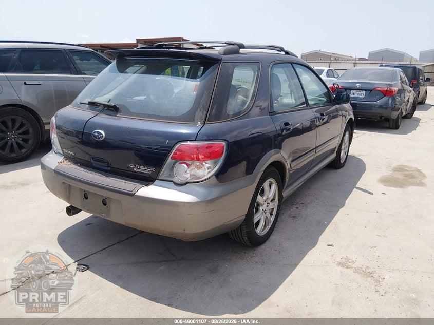 2006 SUBARU IMPREZA OUTBACK SPORT — фото 4