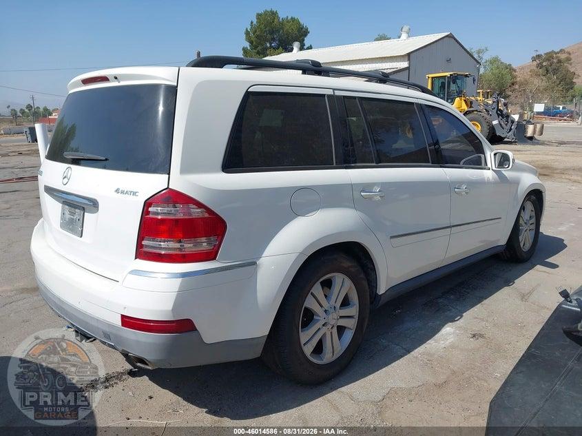 2007 MERCEDES-BENZ GL 450 4MATIC — фото 4