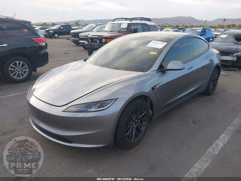 2025 TESLA MODEL 3 LONG RANGE ALL-WHEEL DRIVE — фото 2