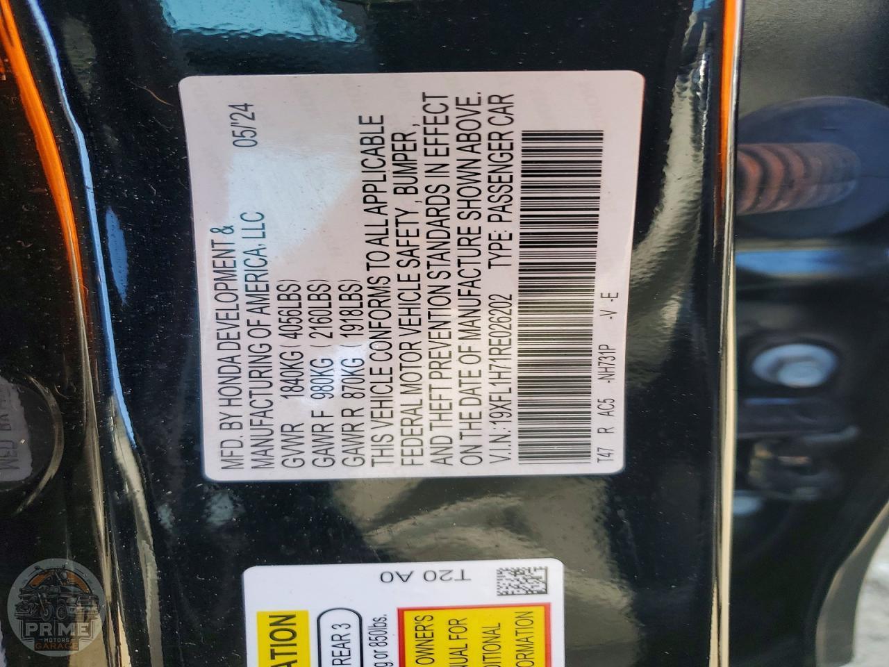2024 HONDA CIVIC — фото 12