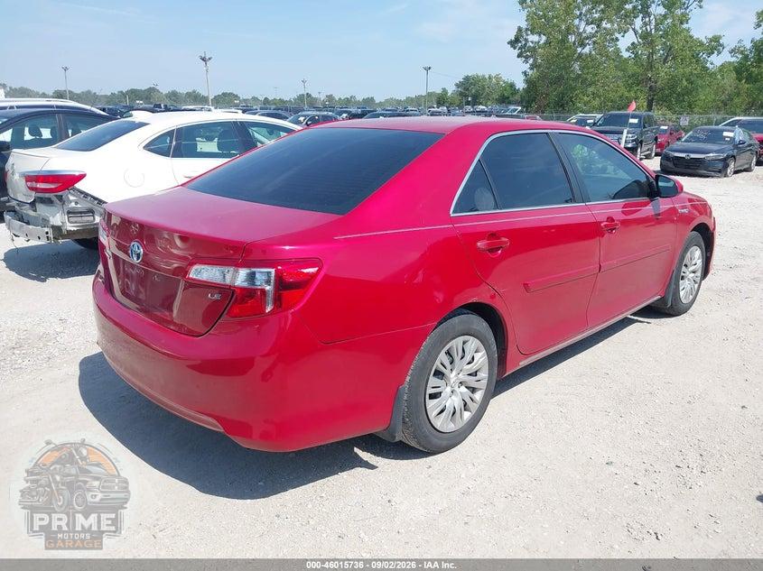 2014 TOYOTA CAMRY HYBRID LE — фото 4
