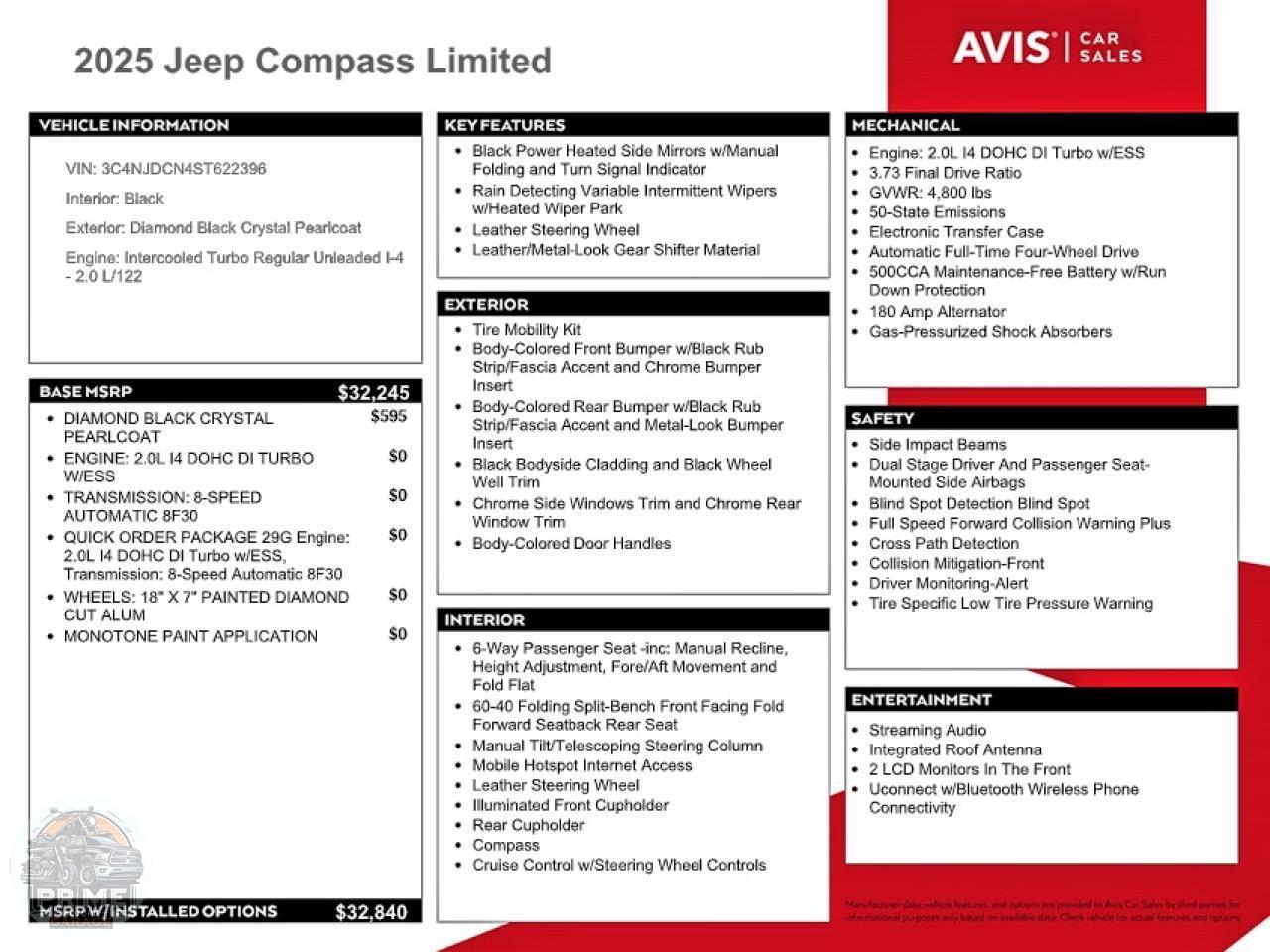 2025 JEEP COMPASS — фото 13