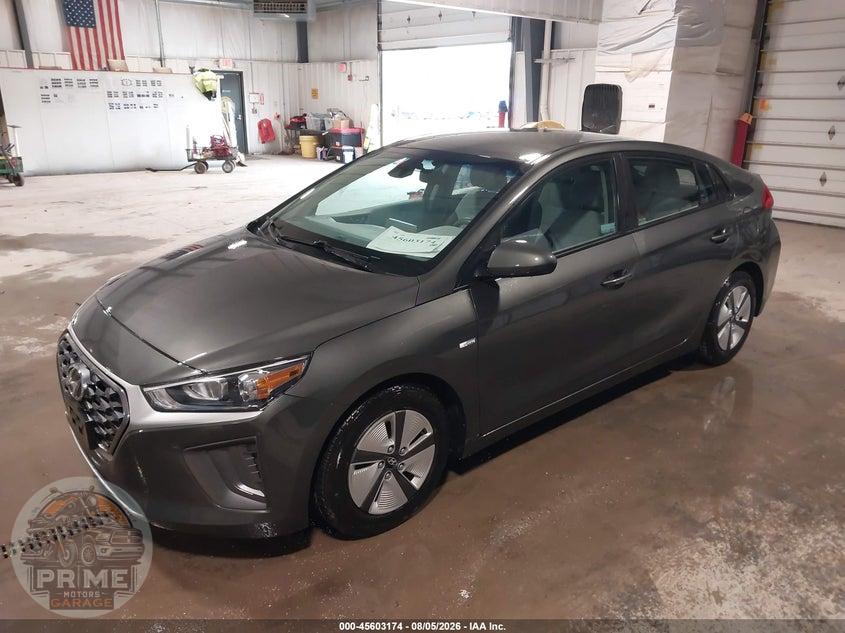 2020 HYUNDAI IONIQ HYBRID BLUE — фото 2