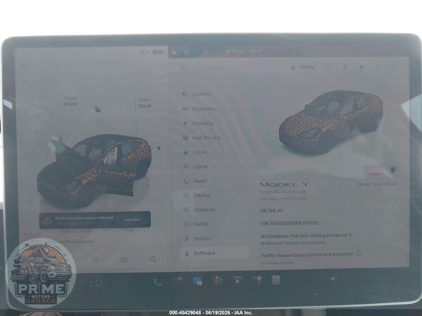2024 TESLA MODEL Y LONG RANGE DUAL MOTOR ALL-WHEEL DRIVE — фото 7