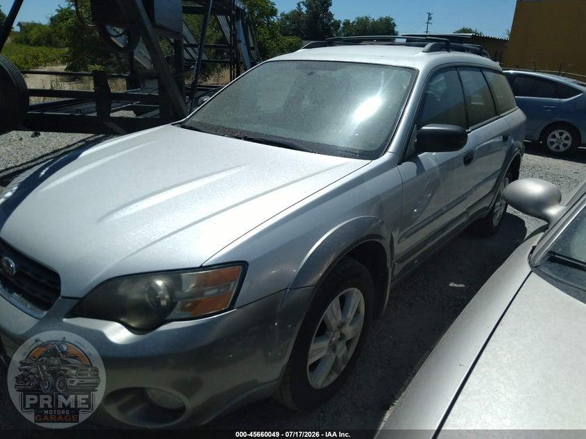2005 SUBARU OUTBACK 2.5I — фото 2