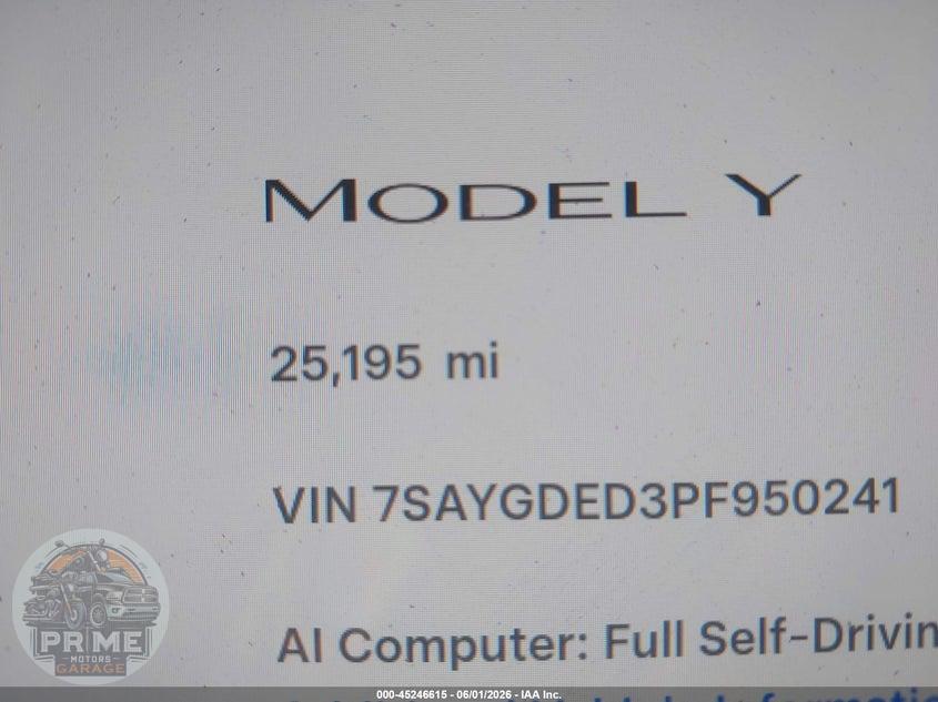 2023 TESLA MODEL Y RWD — фото 15