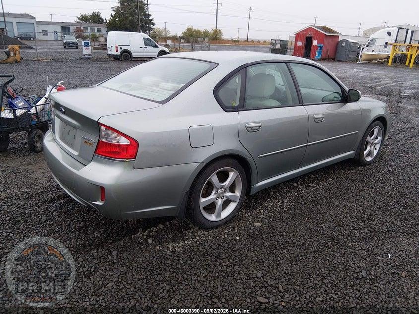 2009 SUBARU LEGACY 2.5I — фото 4