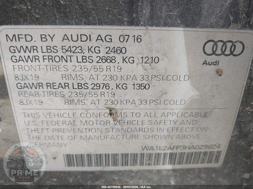 2017 AUDI Q5 2.0T PREMIUM — фото 9