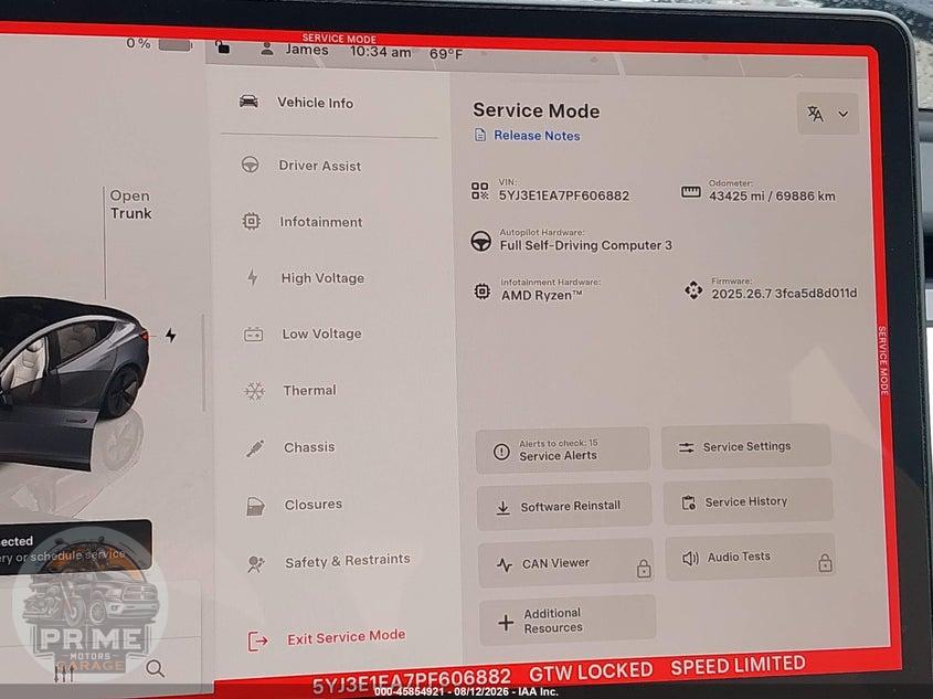 2023 TESLA MODEL 3 REAR-WHEEL DRIVE — фото 7
