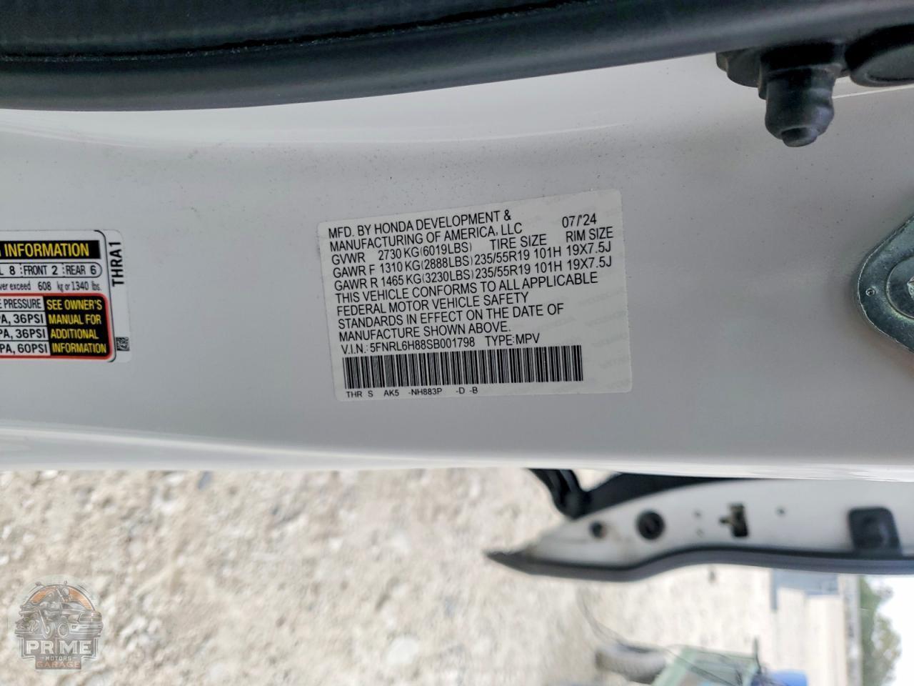 2025 HONDA ODYSSEY — фото 13