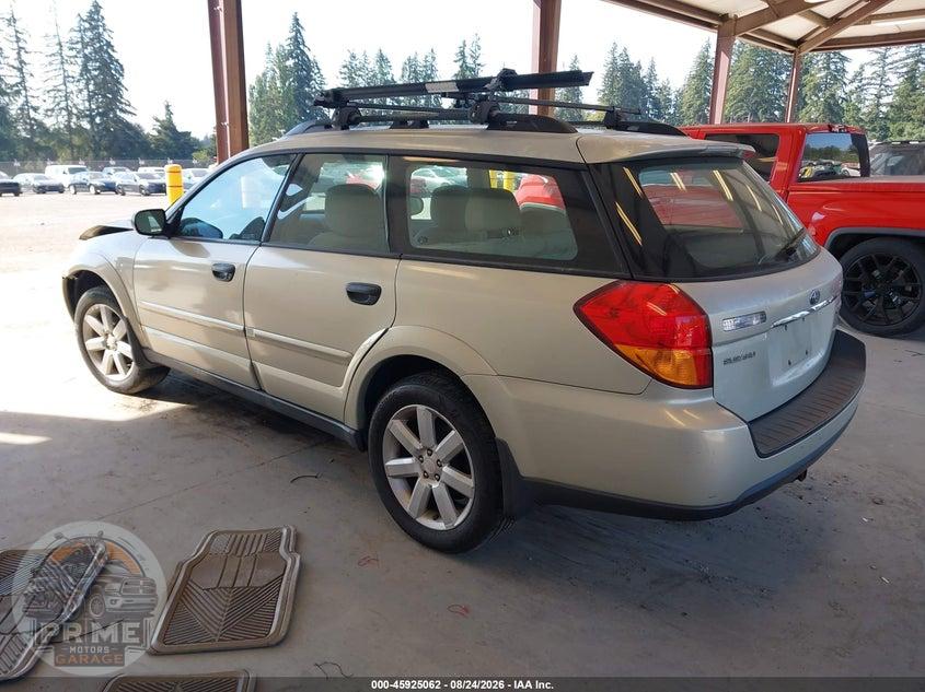 2007 SUBARU OUTBACK 2.5I — фото 3