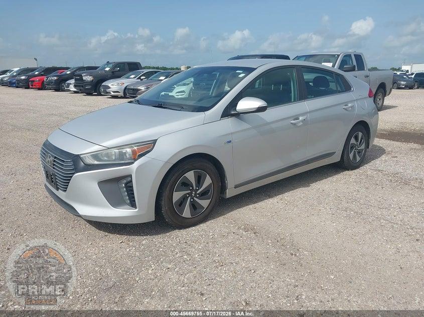 2019 HYUNDAI IONIQ HYBRID SEL — фото 2
