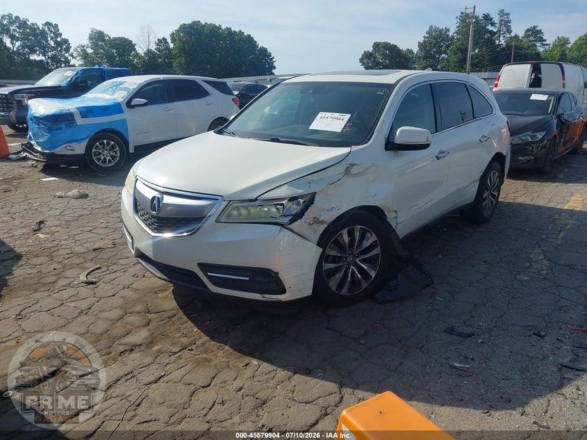 2016 ACURA MDX TECHNOLOGY   ACURAWATCH PLUS PACKAGES/TECHNOLOGY PACKAGE — фото 2