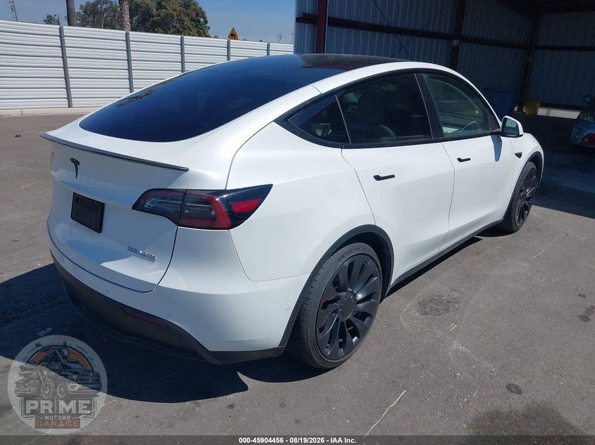 2022 TESLA MODEL Y PERFORMANCE DUAL MOTOR ALL-WHEEL DRIVE — фото 4