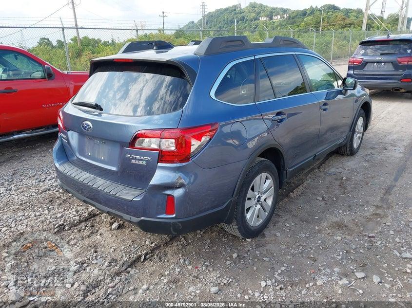 2016 SUBARU OUTBACK 2.5I PREMIUM — фото 4
