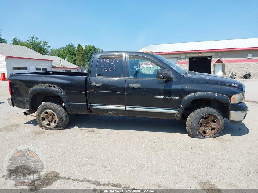 2004 DODGE RAM 2500 SLT/LARAMIE — фото 13