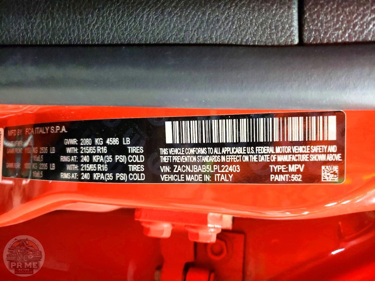 2020 JEEP RENEGADE — фото 12