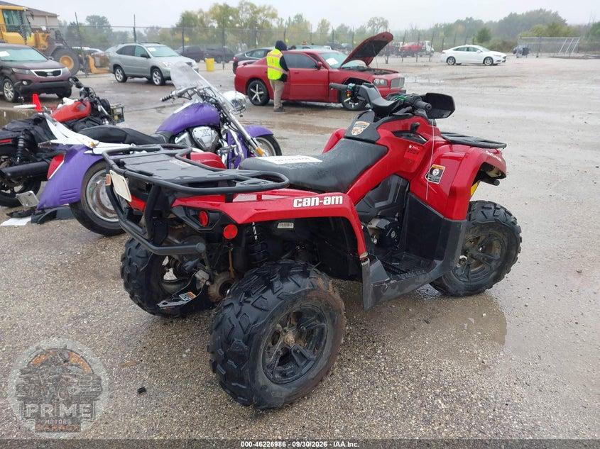2018 CAN-AM OUTLANDER MAX XT 570 — фото 4