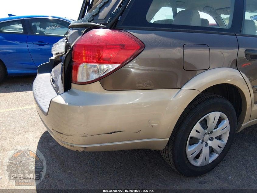 2008 SUBARU OUTBACK (NATL) — фото 14