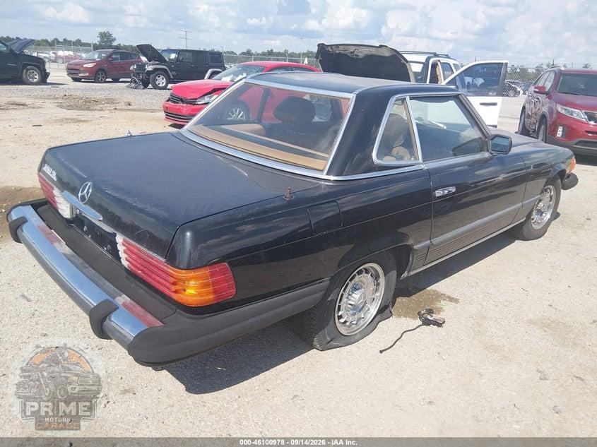 1983 MERCEDES-BENZ 380 SL — фото 4