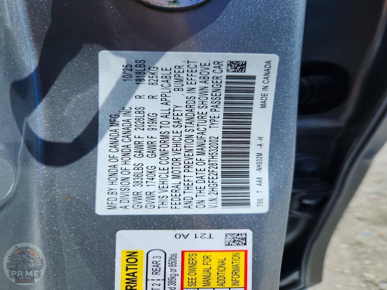 2026 HONDA CIVIC — фото 23