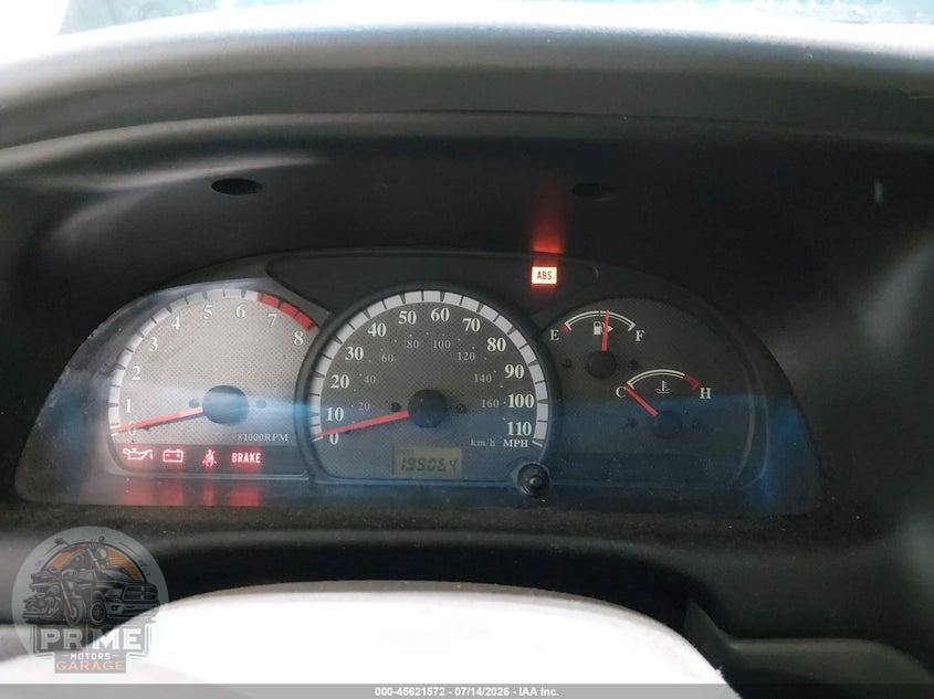 2002 SUZUKI XL-7 LIMITED/PLUS/STANDARD/TOURING — фото 7