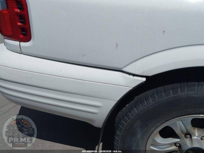 2001 ISUZU RODEO LS 3.2L V6/LSE 3.2L V6/S 3.2L V6 — фото 6