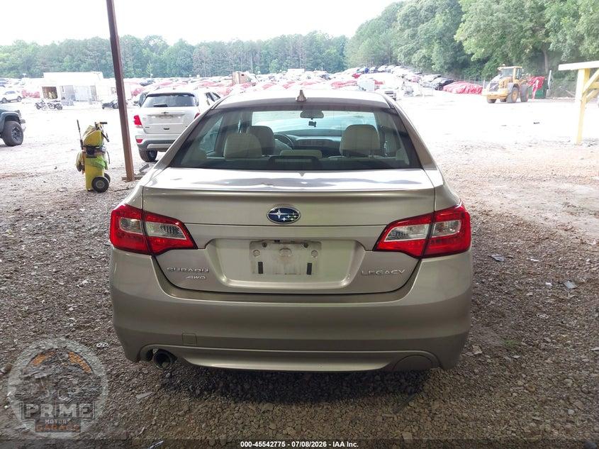 2016 SUBARU LEGACY 2.5I PREMIUM — фото 16