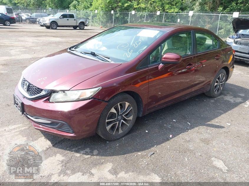 2015 HONDA CIVIC EX — фото 2