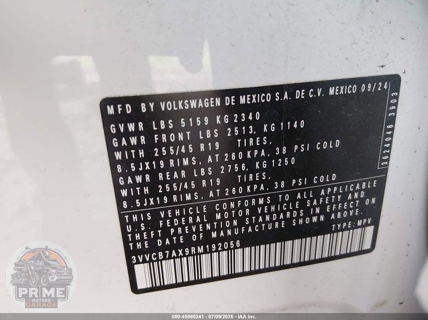 2024 VOLKSWAGEN TIGUAN 2.0T SE R-LINE BLACK — фото 9