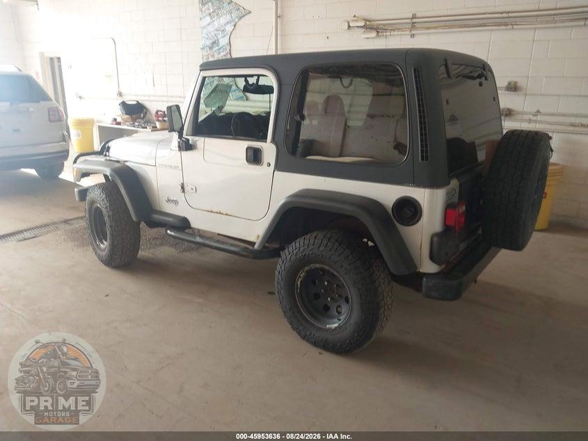 2002 JEEP WRANGLER X — фото 3