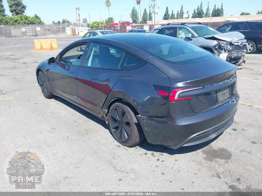 2025 TESLA MODEL 3 LONG RANGE REAR-WHEEL DRIVE/STANDARD REAR-WHEEL DRIVE — фото 3