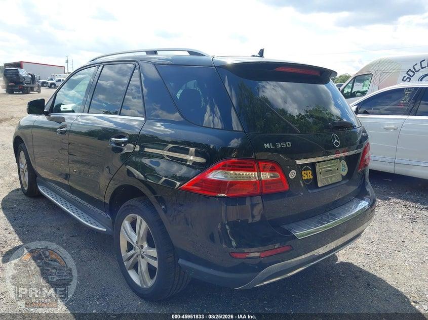 2013 MERCEDES-BENZ ML 350 4MATIC — фото 3