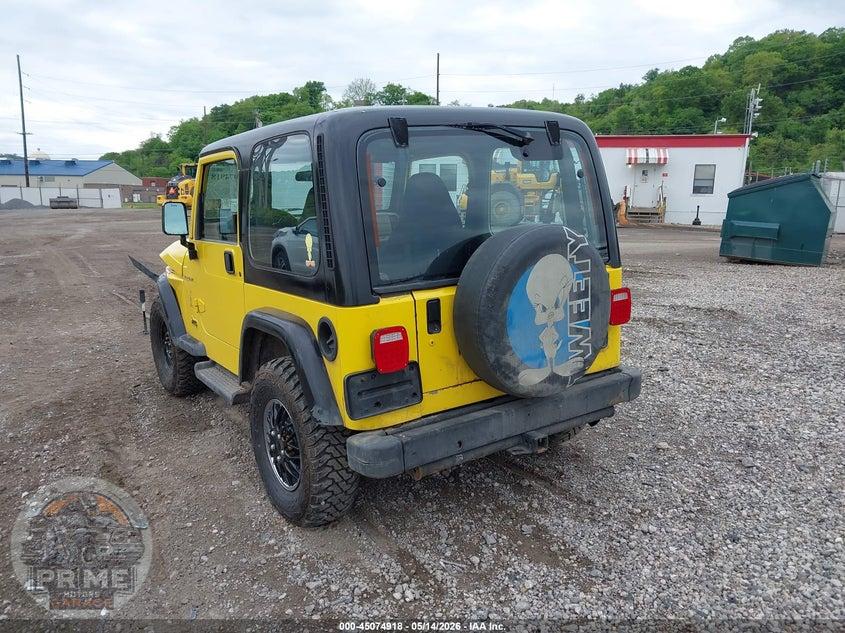 2001 JEEP WRANGLER SE — фото 3