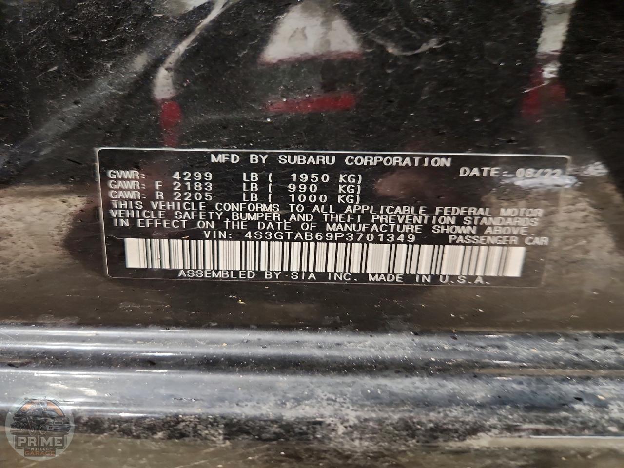 2023 SUBARU IMPREZA — фото 13