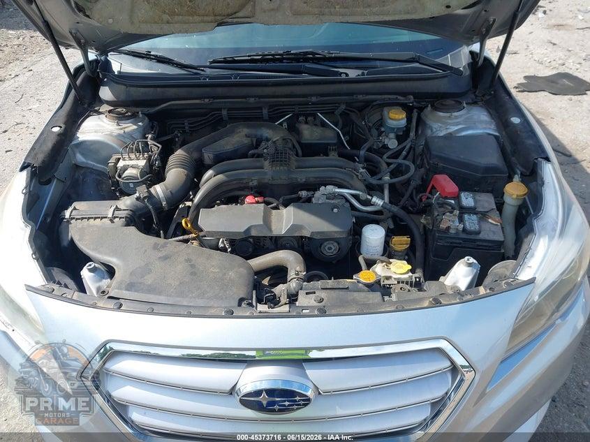 2016 SUBARU LEGACY 2.5I PREMIUM — фото 10