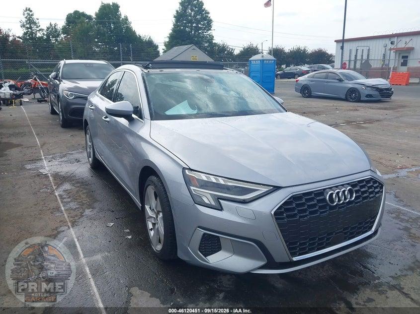 2023 AUDI A3 PREMIUM PLUS 40 TFSI FRONT-WHEEL DRIVE S TRONIC — фото 1