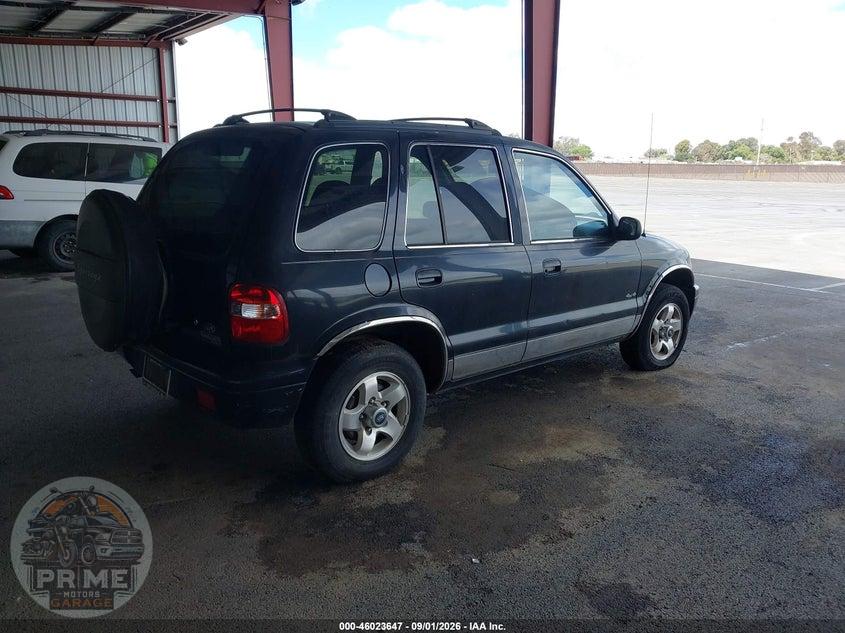 2002 KIA SPORTAGE — фото 4