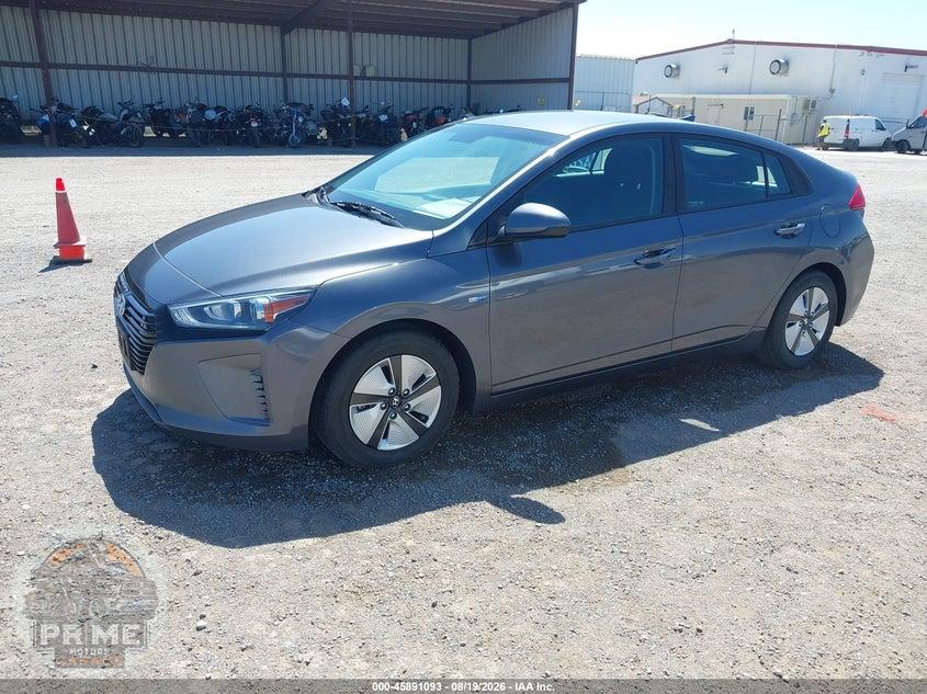2018 HYUNDAI IONIQ HYBRID BLUE — фото 2