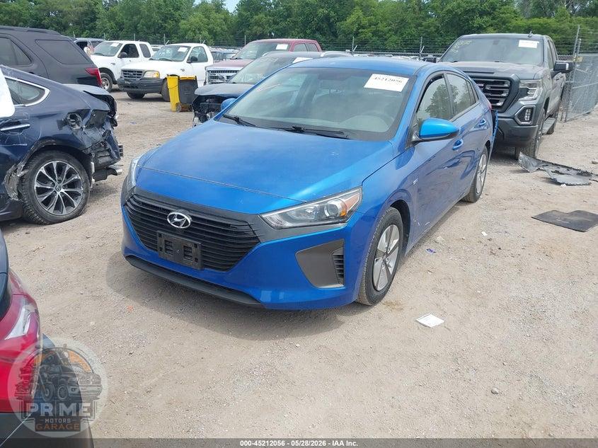 2018 HYUNDAI IONIQ HYBRID BLUE — фото 2