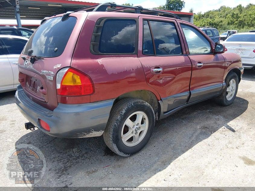 2004 HYUNDAI SANTA FE GLS/LX — фото 4