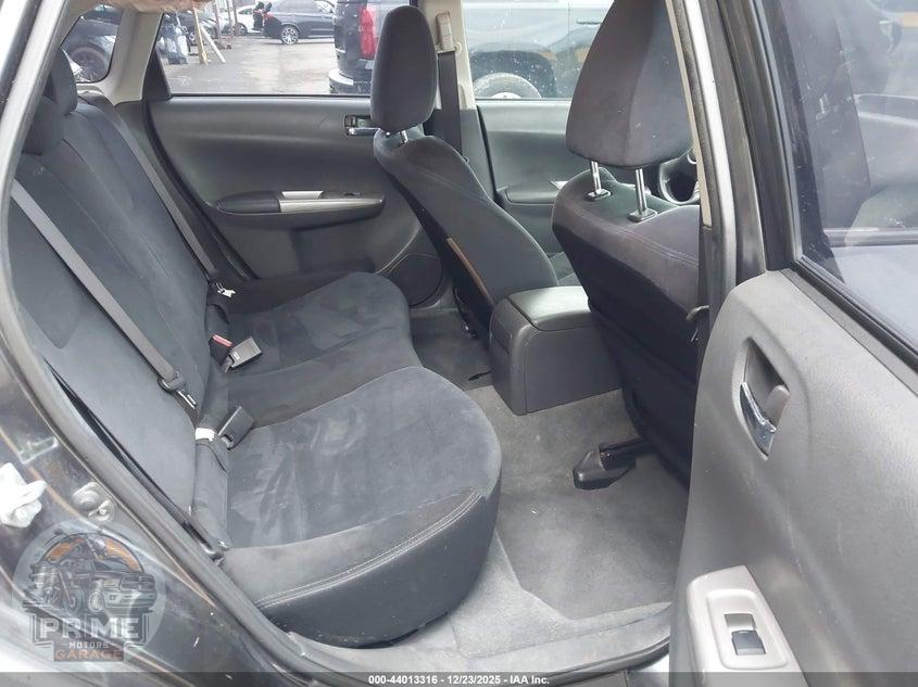 2008 SUBARU IMPREZA 2.5I — фото 8