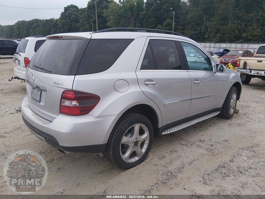 2008 MERCEDES-BENZ ML 350 4MATIC — фото 4