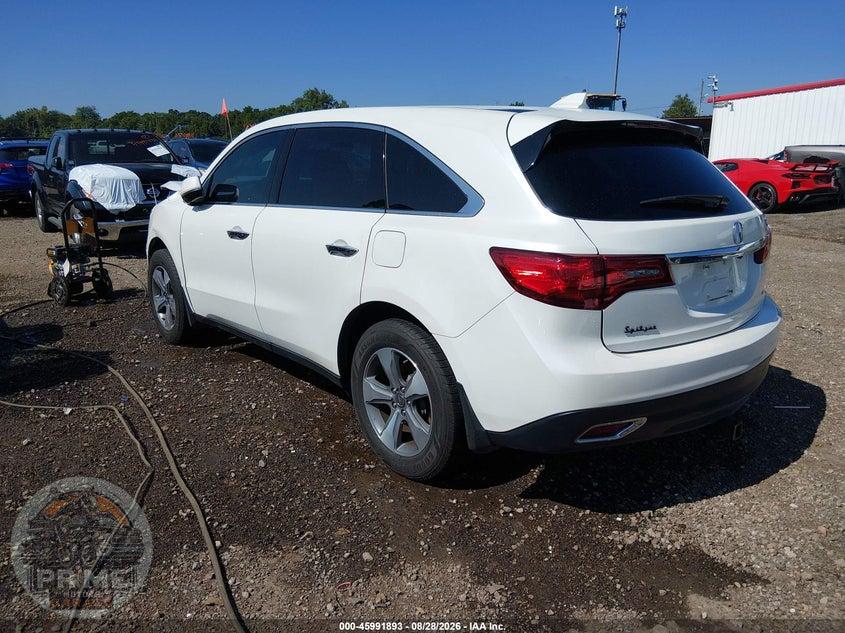 2016 ACURA MDX ACURAWATCH PLUS PACKAGE — фото 3