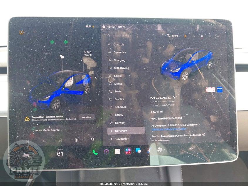 2022 TESLA MODEL Y LONG RANGE DUAL MOTOR ALL-WHEEL DRIVE — фото 6