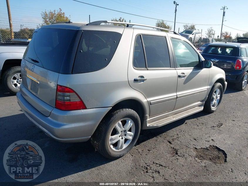 2005 MERCEDES-BENZ ML 500 4MATIC — фото 4