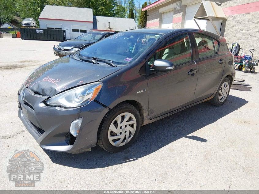 2015 TOYOTA PRIUS C ONE — фото 2